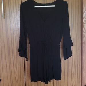 Express Black Romper